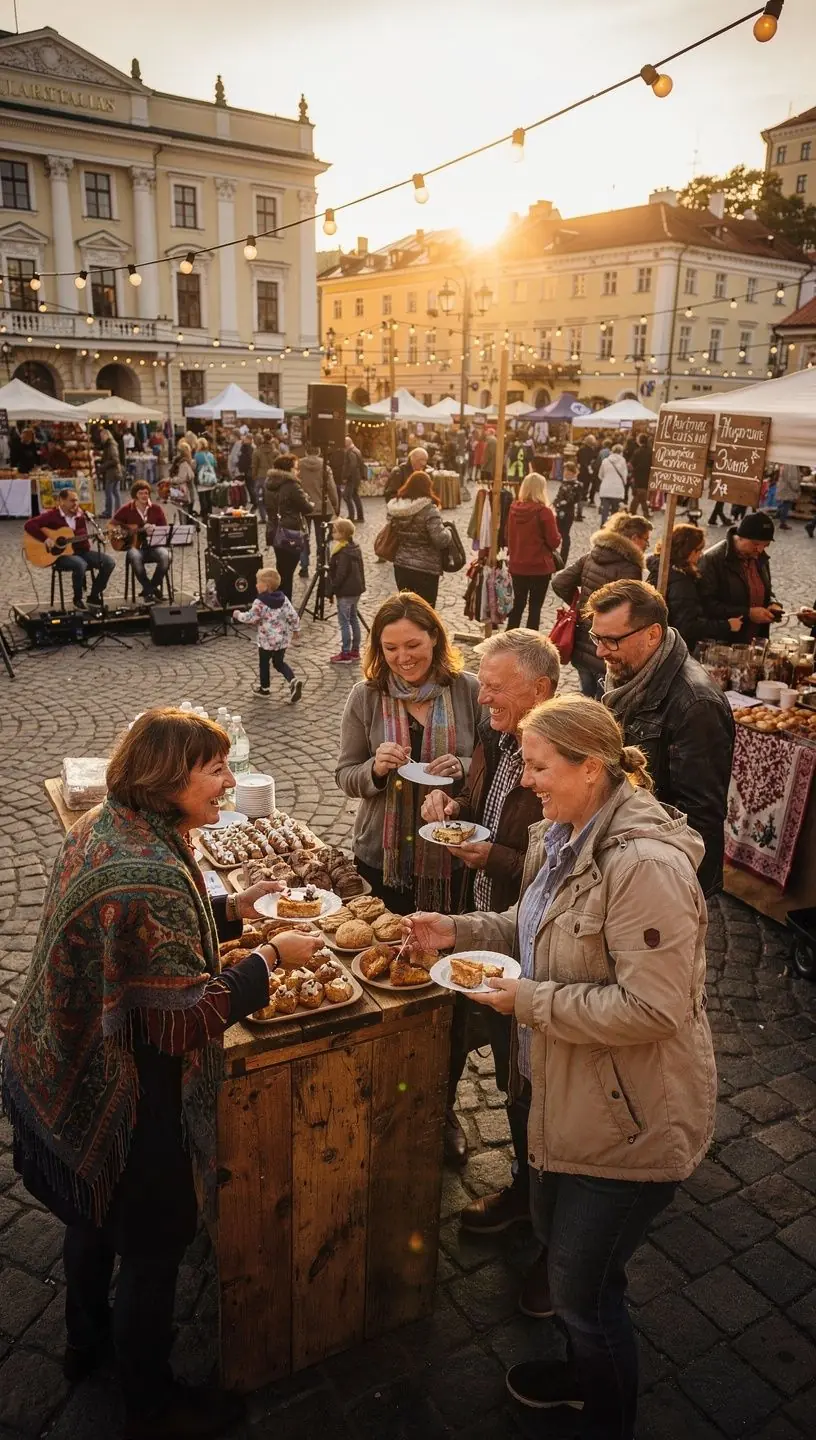 Exploring vibrant cultural events in urban settings.